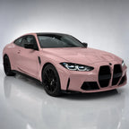 Liquid Metallic Shell Pink gloss colored PPF wrapped on a BMW M4 | Veloro