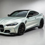 Liquid Metallic Titanium Silver gloss colored PPF wrapped on a BMW M4 | Veloro