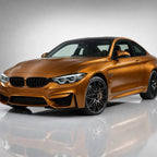 Madeira Metallic Gold gloss colored PPF wrapped on a BMW M4 | Veloro