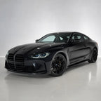 Metallic BMW Diamond Graphite Grey gloss colored PPF wrapped on a BMW M4 | Veloro