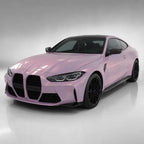 Metallic Chameleon Pink gloss colored PPF wrapped on a BMW M4 | Veloro