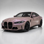 Metallic Chameleon Purple Pink gloss colored PPF wrapped on a BMW M4 | Veloro