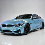 Metallic Chameleon Rock Grey gloss colored PPF wrapped on a BMW M4 | Veloro