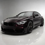 Metallic Dark Agate gloss colored PPF wrapped on a BMW M4 | Veloro