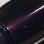 Close-up of Metallic Dark Agate gloss colored PPF surface texture | Veloro
