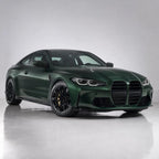 Metallic Forest Green gloss colored PPF wrapped on a BMW M4 | Veloro
