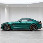 Metallic Jade Elegant Green gloss colored PPF wrapped on a Mercedes-AMG GT side profile | Veloro