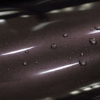 Close-up of Metallic Librae Purple gloss colored PPF surface texture | Veloro