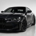 Metallic Rainbow Laser Black Color PPF gloss colored PPF wrapped on a BMW M4 | Veloro