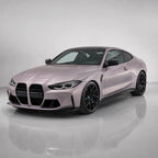 Metallic Rainbow Laser Light Pink gloss colored PPF wrapped on a BMW M4 | Veloro