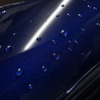 Close-up of Metallic Royal Blue gloss colored PPF surface texture | Veloro