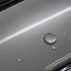 Close-up of Metallic Silver gloss colored PPF surface texture | Veloro
