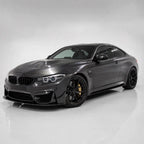 Metallic Tungsten gloss colored PPF wrapped on a BMW M4 | Veloro