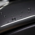 Close-up of Metallic Tungsten gloss colored PPF surface texture | Veloro