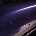Close-up of Metallic Venice Purple gloss colored PPF surface texture | Veloro