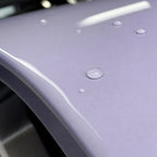 Close-up of Morandi Purple gloss colored PPF surface texture | Veloro
