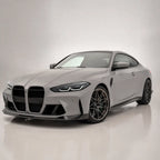 Mystery Grey gloss colored PPF wrapped on a BMW M4 | Veloro