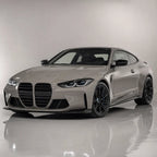 Rock Gray gloss colored PPF wrapped on a BMW M4 | Veloro