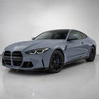Shark Blue gloss colored PPF wrapped on a BMW M4 | Veloro