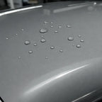 Close-up of Slip Grey gloss colored PPF surface texture | Veloro