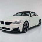 Glossy Diamond White Pink gloss colored PPF wrapped on a BMW M4 | Veloro