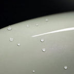 Close-up of Glossy Diamond White Pink gloss colored PPF surface texture | Veloro