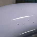 Close-up of Glossy Misty Purple gloss colored PPF surface texture | Veloro
