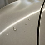 Close-up of Glossy Moon White Pearl gloss colored PPF surface texture | Veloro