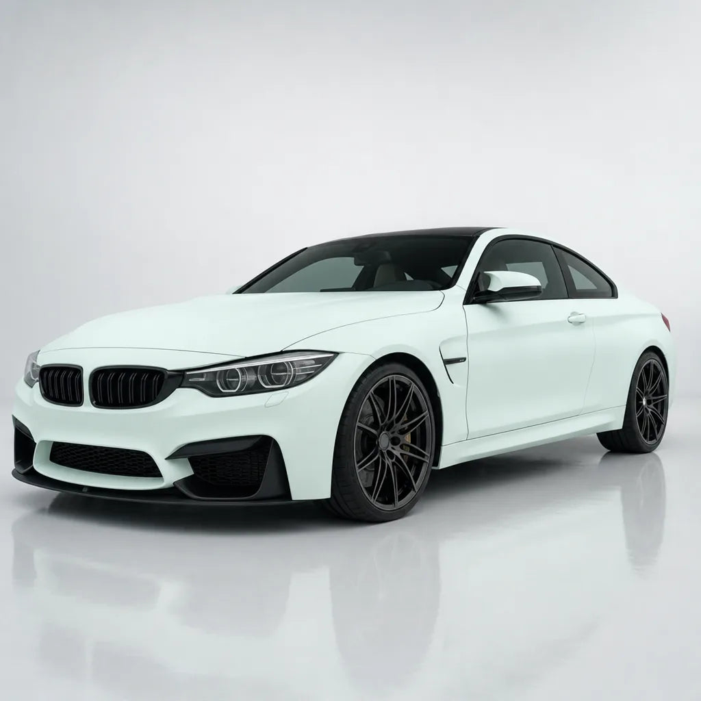 Transparent Carbon Fiber PPF matte colored PPF wrapped on a BMW M4 | Veloro