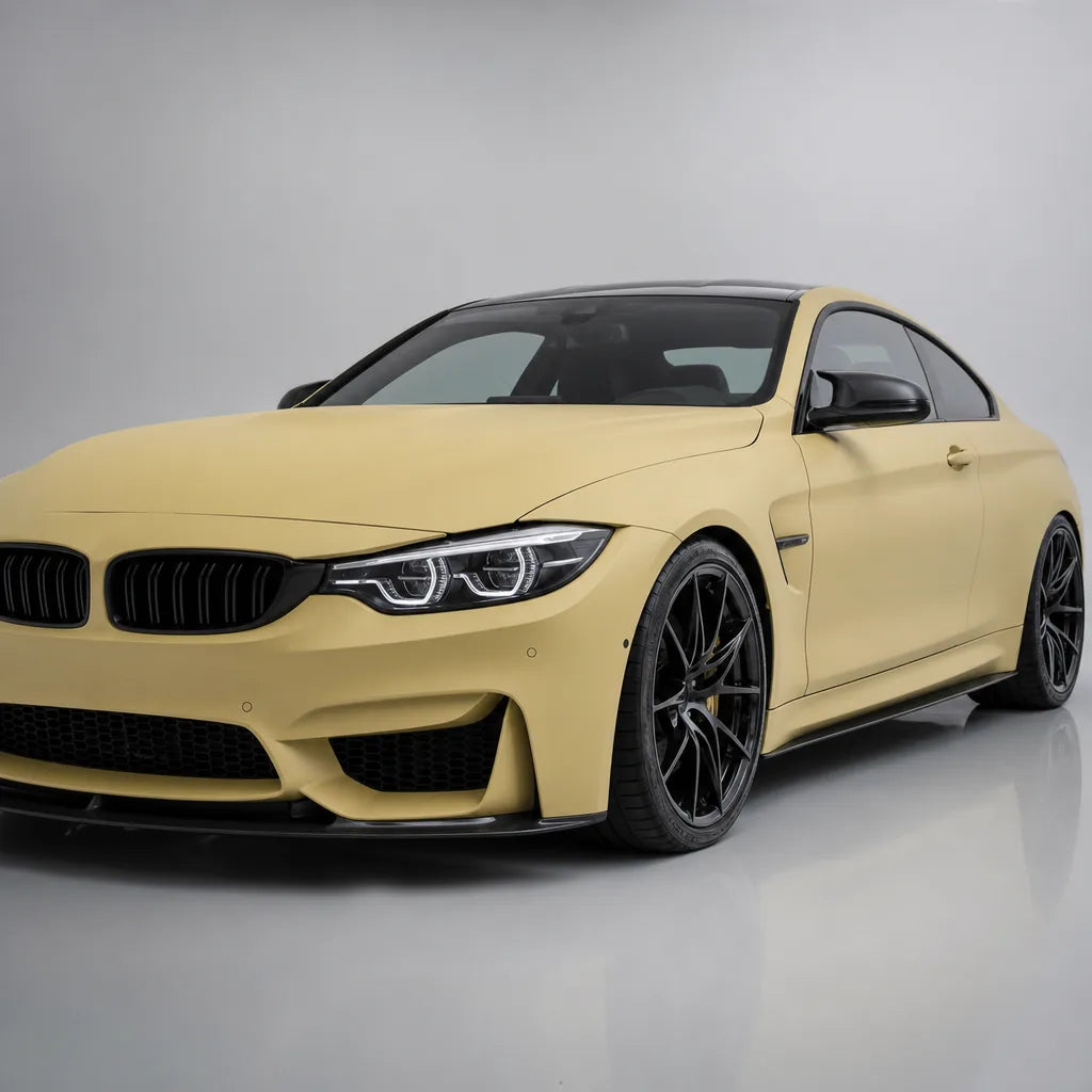 Grayish Brown matte colored PPF wrapped on a BMW M4 | Veloro