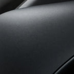 Close-up of Midnight Black matte colored PPF surface texture | Veloro