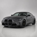 Rock Grey matte colored PPF wrapped on a BMW M4 | Veloro