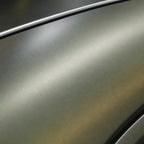 Close-up of Liquid Metallic Bronze satin colored PPF surface texture | Veloro