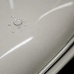 Close-up of Super Jade White Color PPF gloss colored PPF surface texture | Veloro
