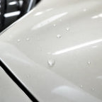 Close-up of Transparent Silver Diamond gloss colored PPF surface texture | Veloro