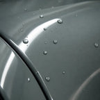 Close-up of Ultimate Flat Shark Grey gloss colored PPF surface texture | Veloro