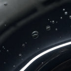 Close-up of Ultra Black gloss colored PPF surface texture | Veloro