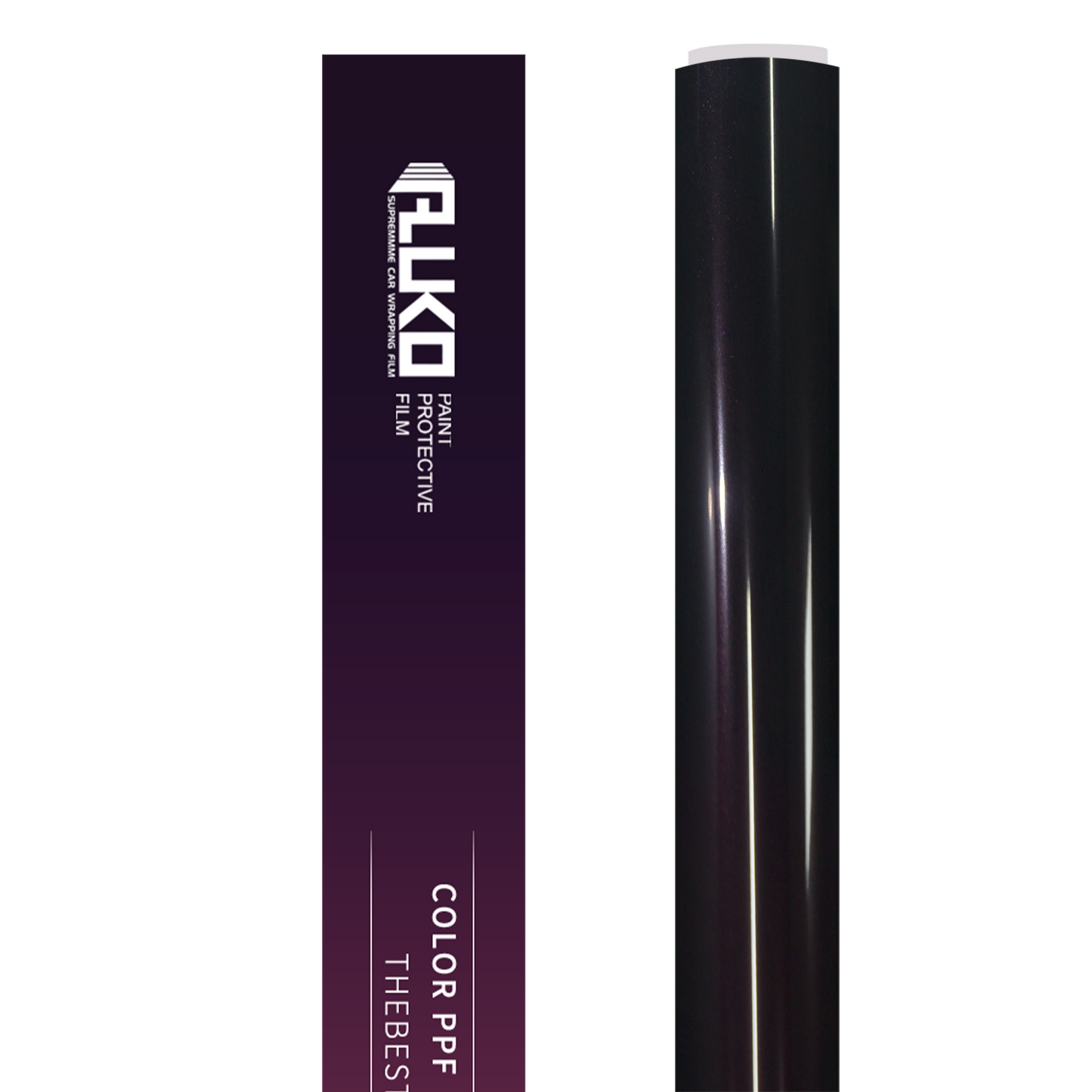 TPU Chameleon Color Shift Black Red Colored PPF Paint Protection Film product image 3 - Veloro paint protection film