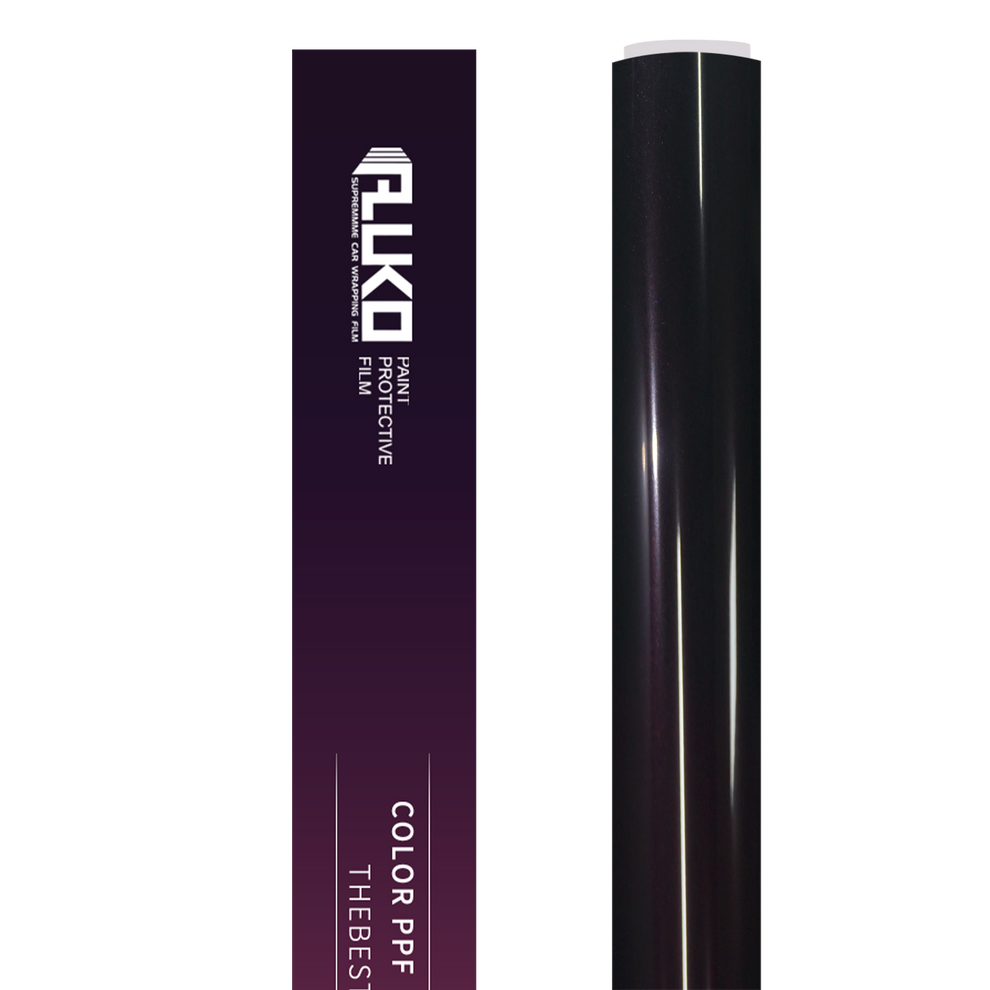 TPU Chameleon Color Shift Black Red Colored PPF Paint Protection Film product image 3 - Veloro paint protection film