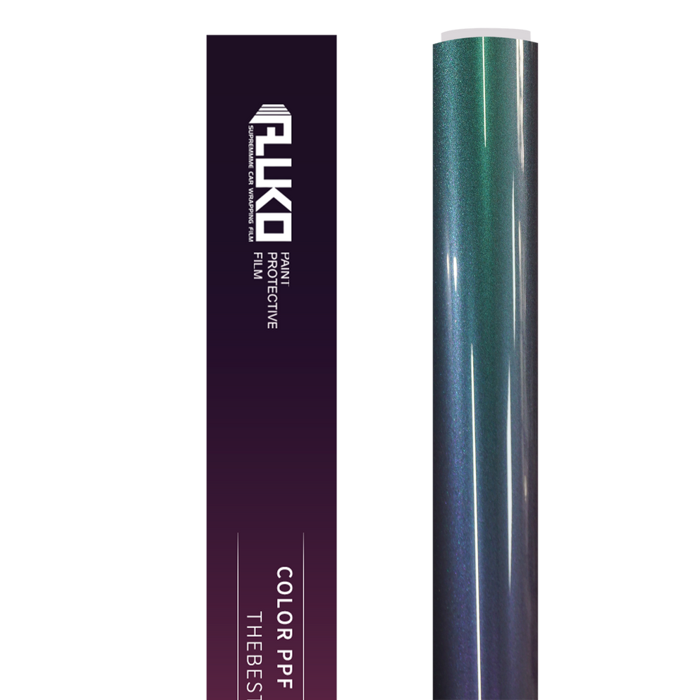 TPU Chameleon Grass Green Red Colored PPF Car Paint Protection Film product image 3 - Veloro paint protection film