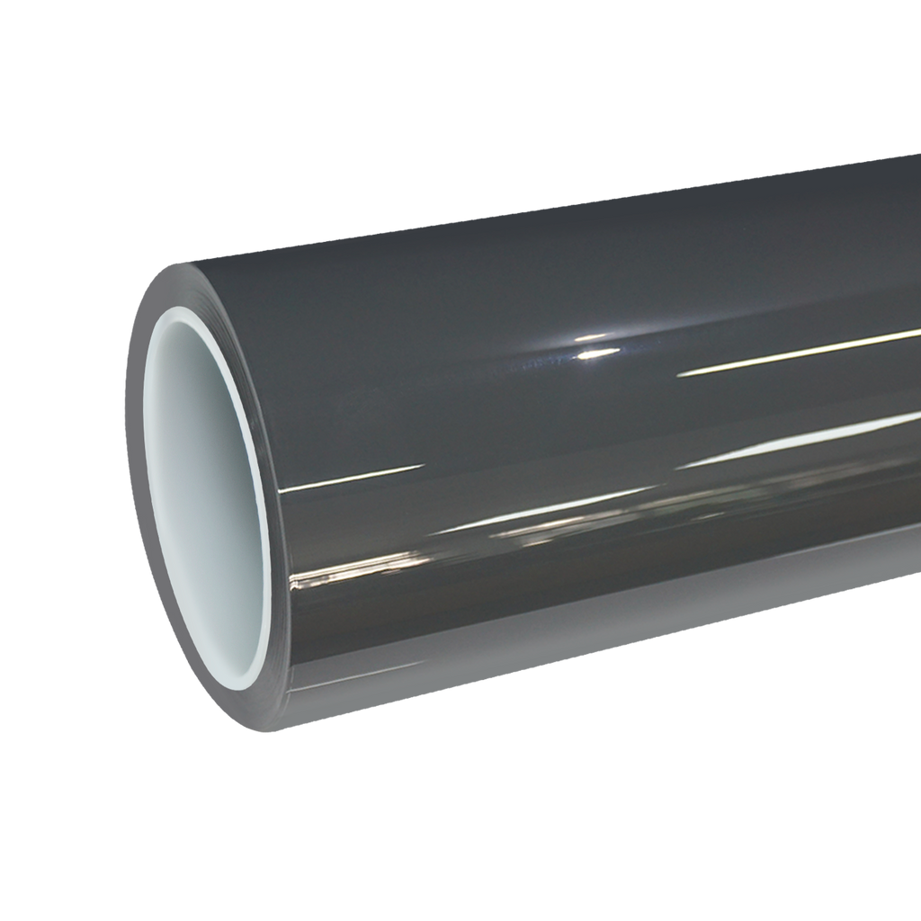 TPU Gloss Bright Dark Gray Colored PPF Paint Protection Film