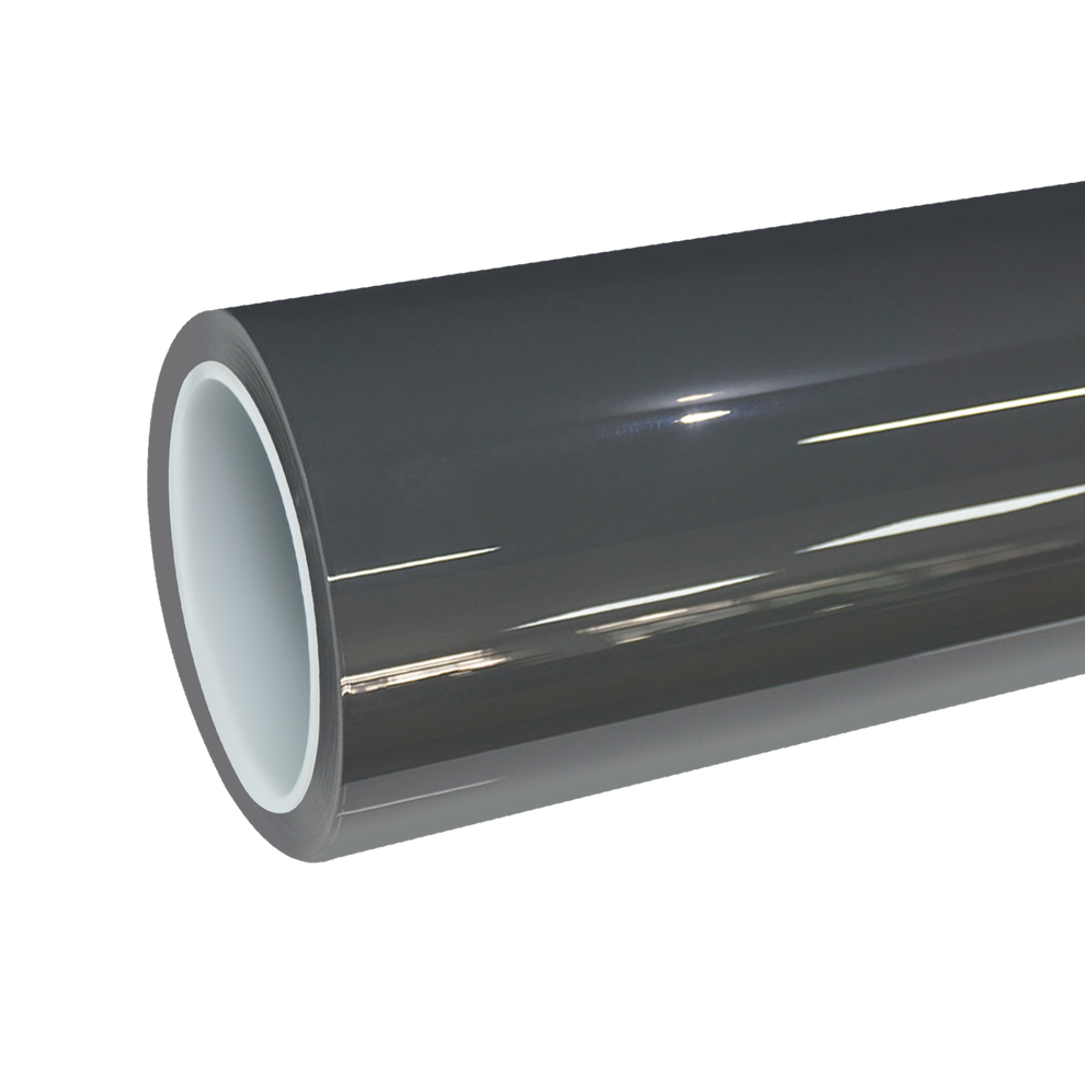 TPU Gloss Bright Dark Gray Colored PPF Paint Protection Film