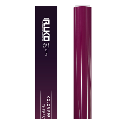 TPU Gloss Brilliant Magenta Colored PPF Paint Protection Film product image 2 - Veloro paint protection film
