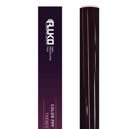TPU Gloss Burgundy Red Paint Colored PPF Paint Protection Film product image 2 - Veloro paint protection film