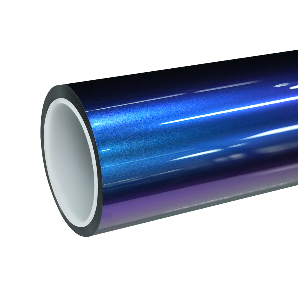 TPU Gloss Chameleon Blue Purple Colored PPF Paint Protection Film