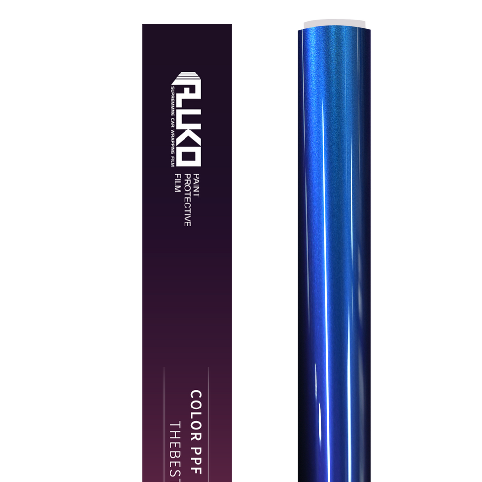 TPU Gloss Chameleon Blue Purple Colored PPF Paint Protection Film product image 2 - Veloro paint protection film