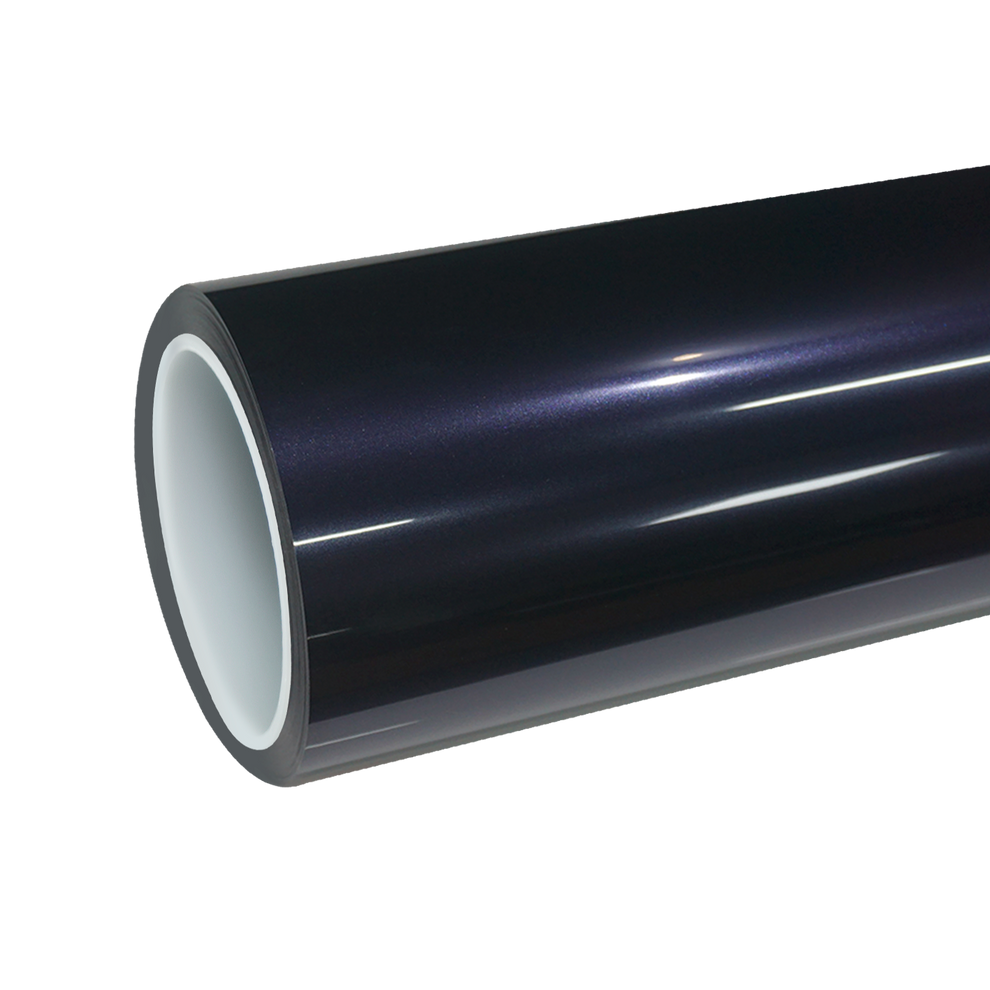 TPU Gloss Charcoal Blue Colored PPF Paint Protection Film