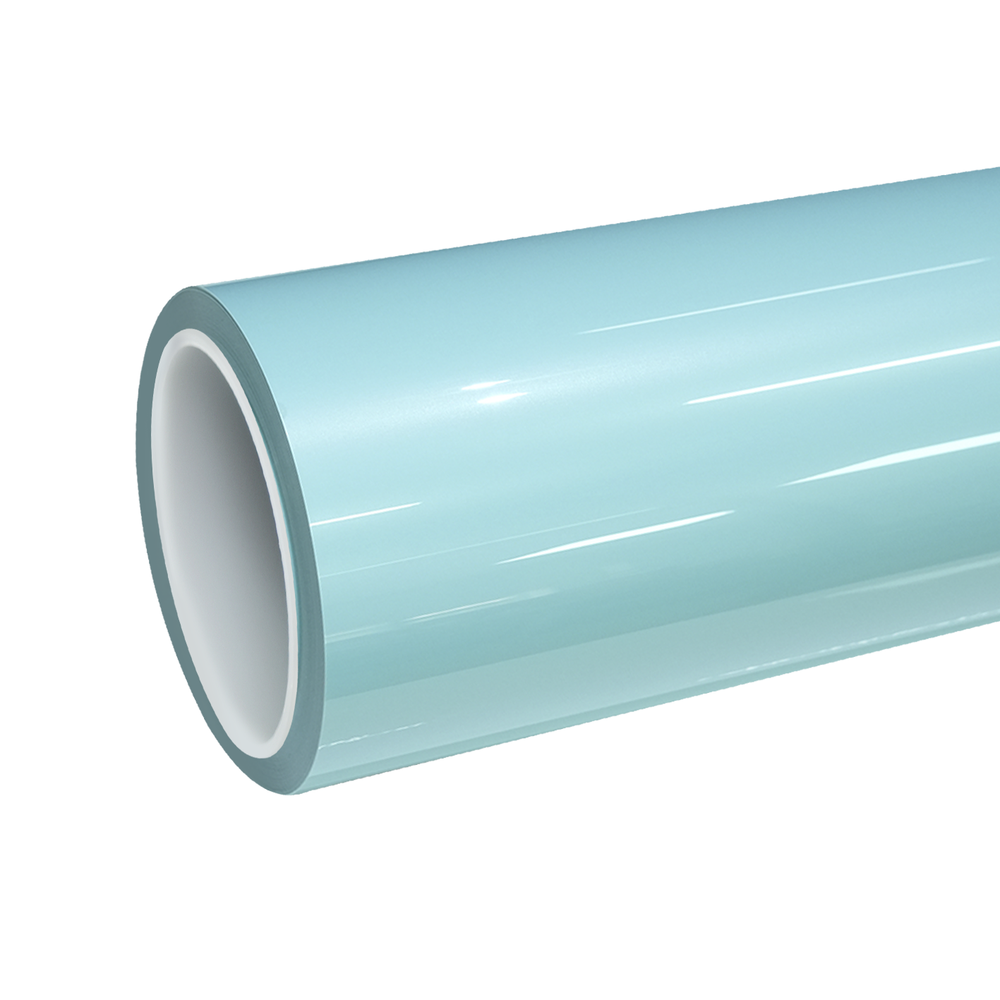 TPU Gloss Cold Crystal Light Blue Colored PPF Paint Protection Film