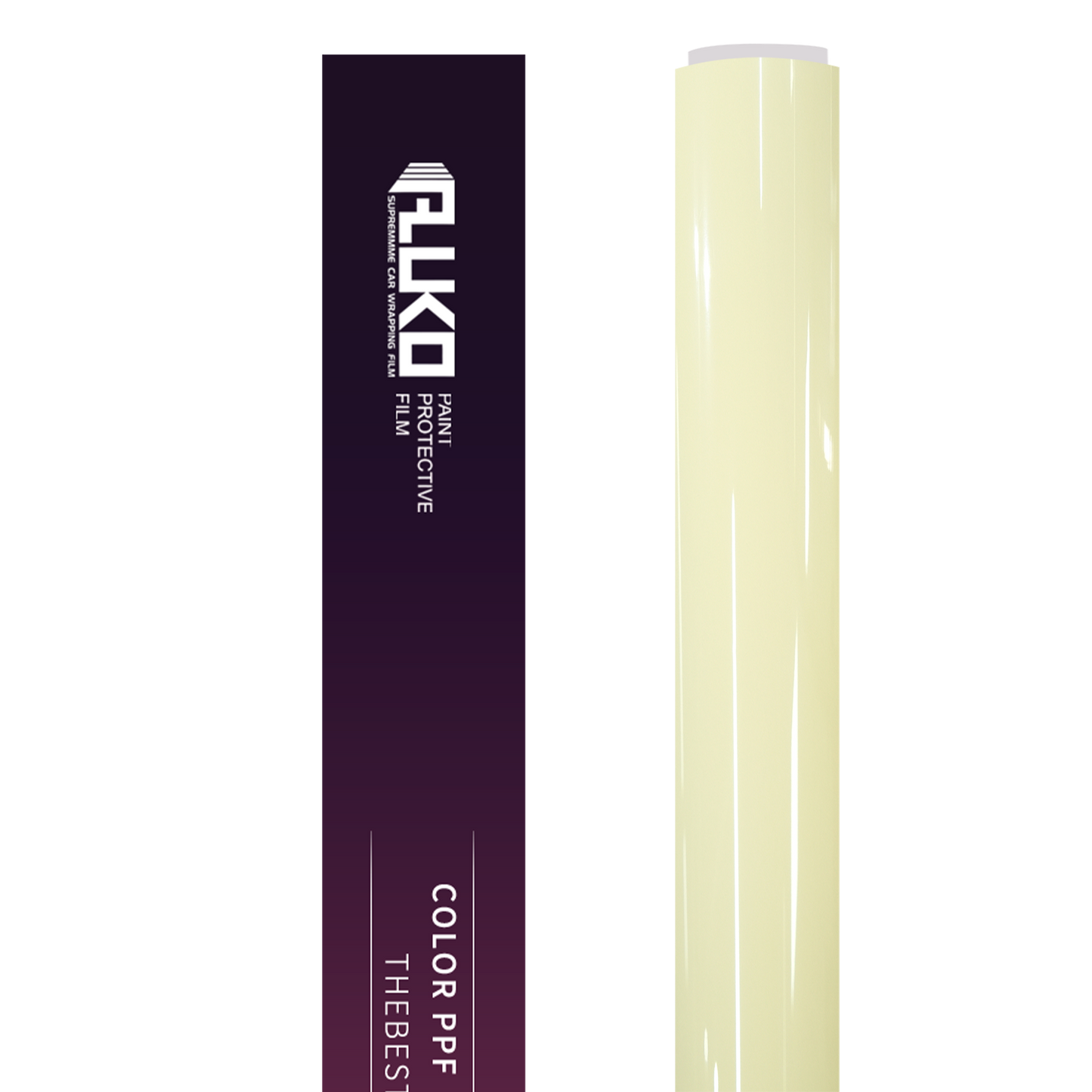 TPU Gloss Cream Yellow Colored PPF Paint Protection Film product image 3 - Veloro paint protection film