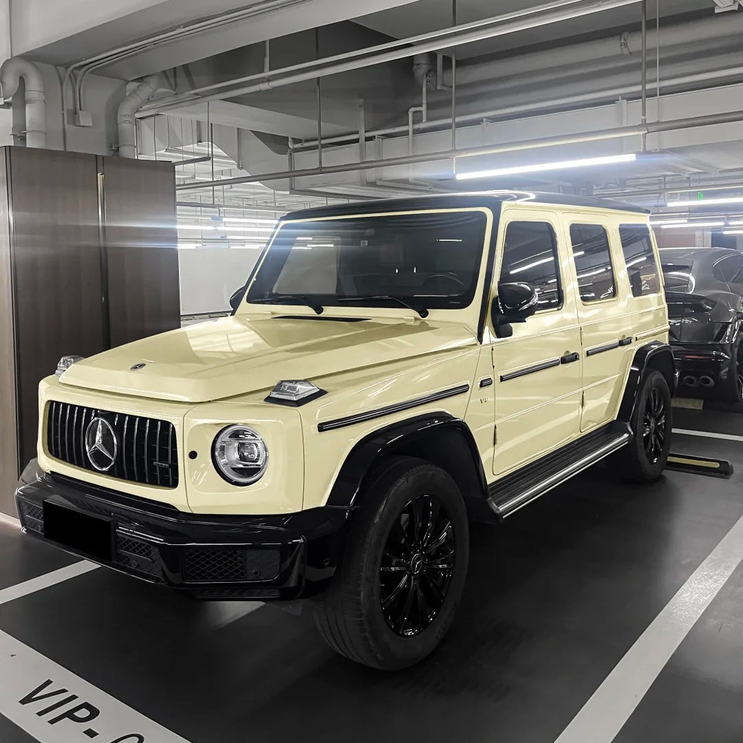 TPU Gloss Cream Yellow Colored PPF Paint Protection Film product image 2 - Veloro paint protection film